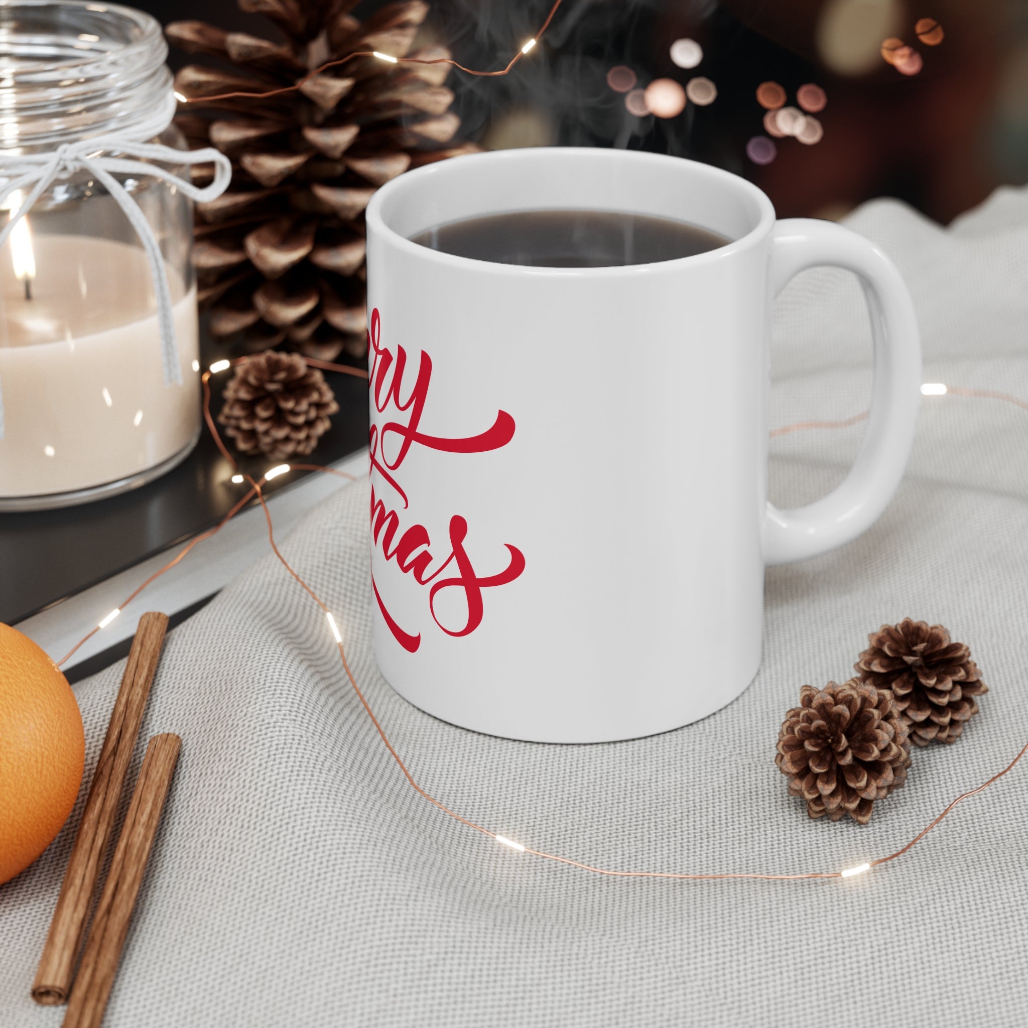Merry Christmas Ceramic Coffee Mug